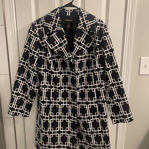 Lane Bryant Women's Navy & Tan Jacket